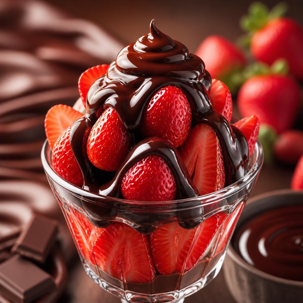 いちごとチョコの絶妙バランス